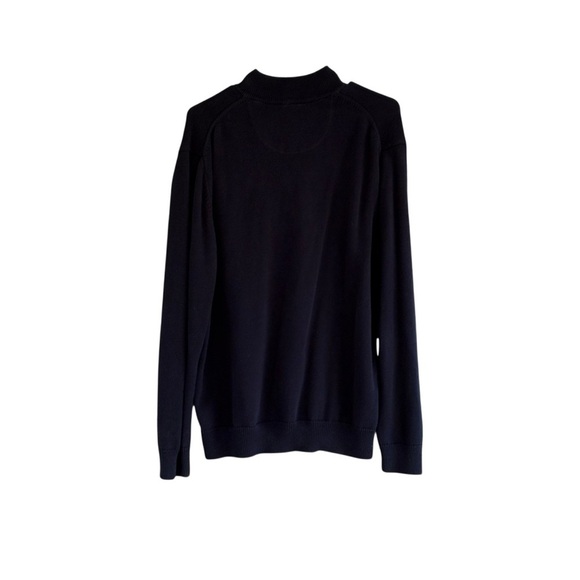 Refectory Mens Navy Sweater Size Large 100% Cotton - Picture 6 of 7